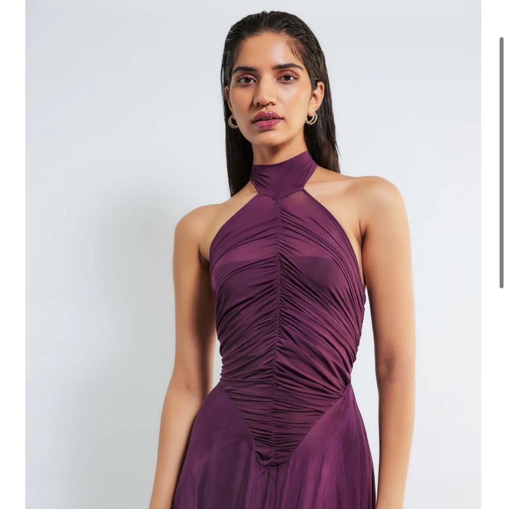 Brand new halter neck maxi dress